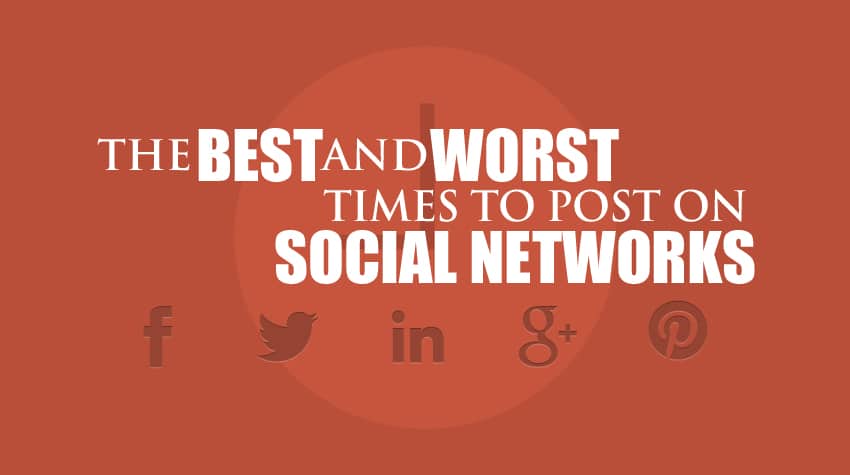 best times to post on social media