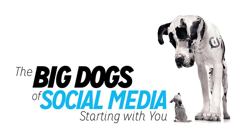 the big dogs of social media