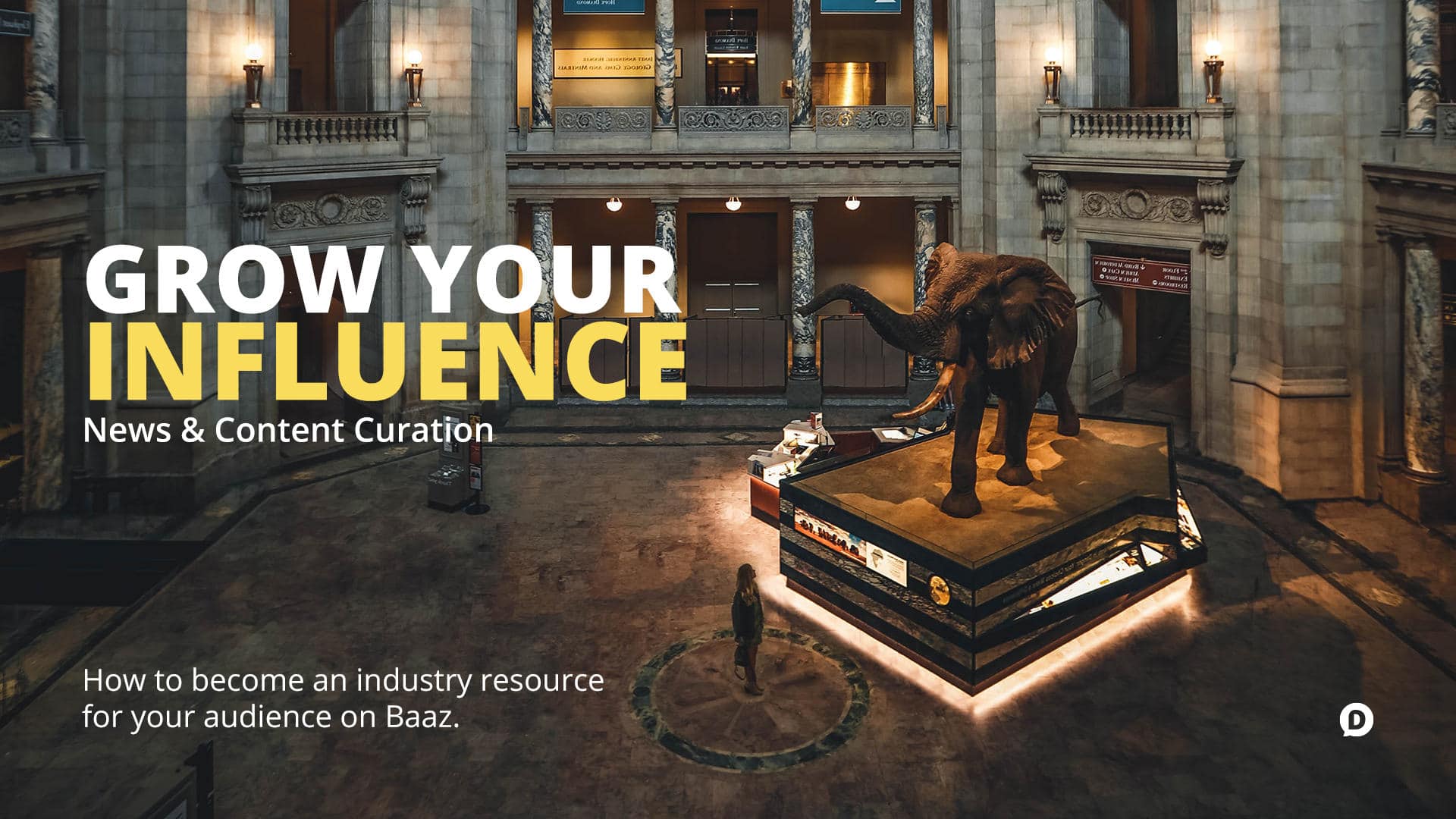 content curation to grow influence