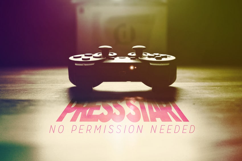 press start